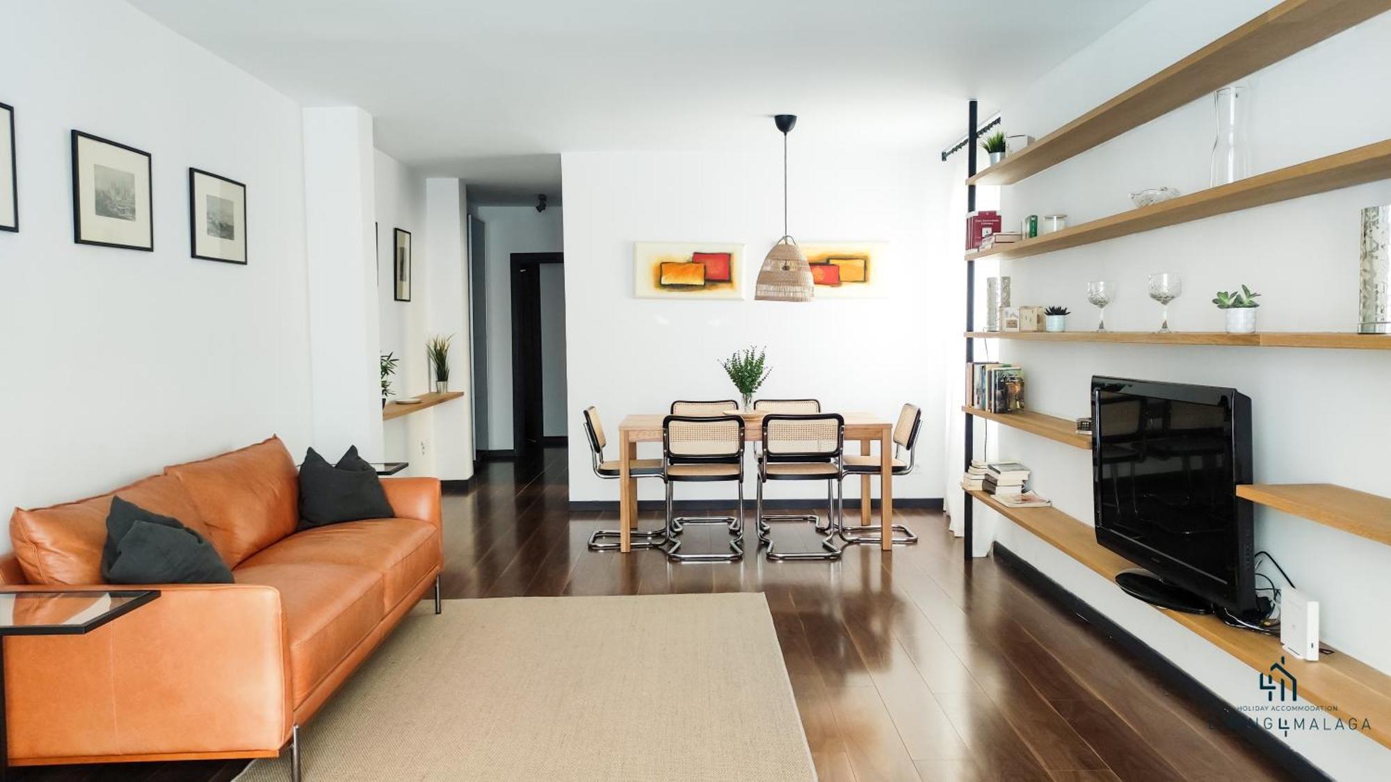 Ferienwohnung Living4Malaga Sun&Terrace Penthouse Exterior foto
